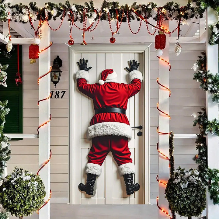 Madeline - Hanging Santa Door Decoration