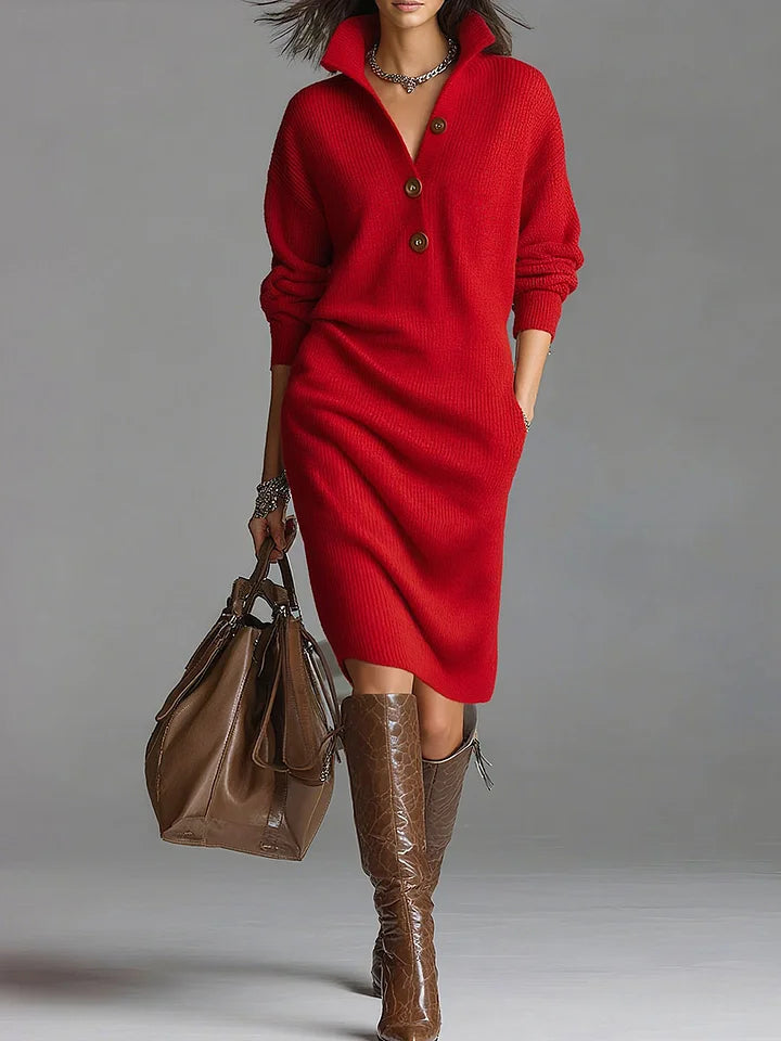 Embrie - Stylish Casual Sweater Dress