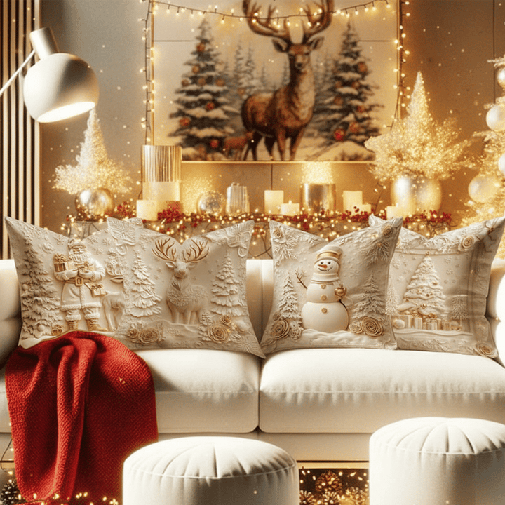 Jeslynn - Christmas Sofa Pillow Cases