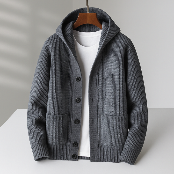 Alarvian - Stylish Casual Hooded Cardigan