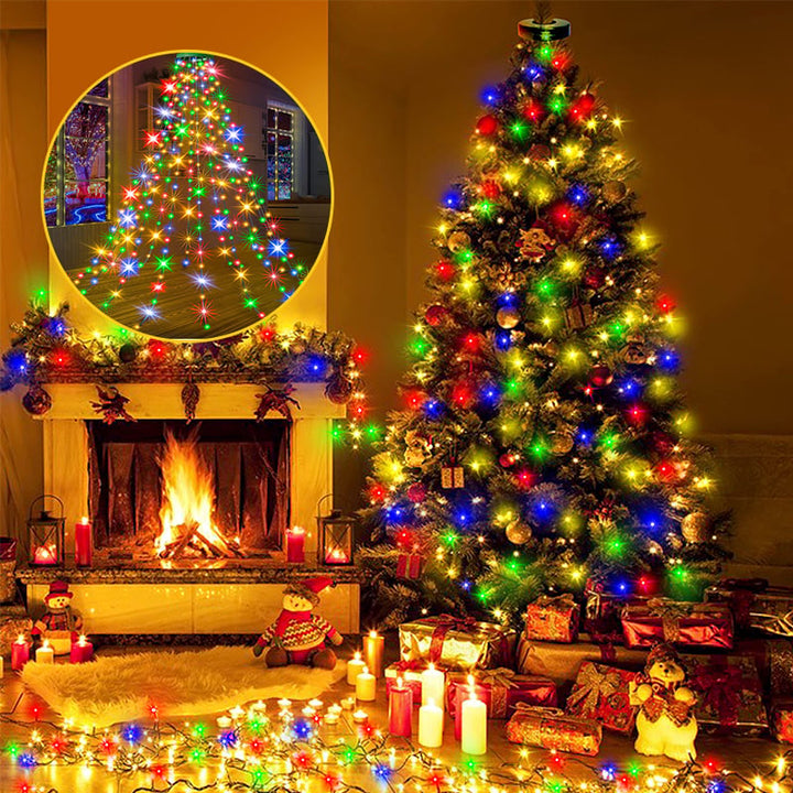 Kaerra - Christmas Tree Waterfall Lights Ring