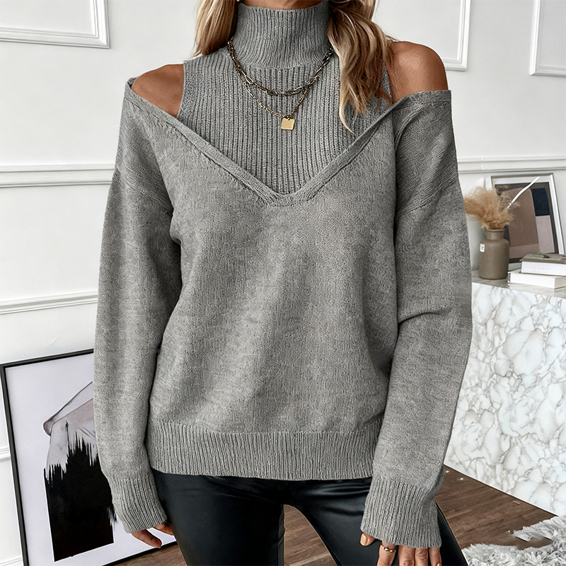Aurenna - Stylish Casual Turtleneck Sweater