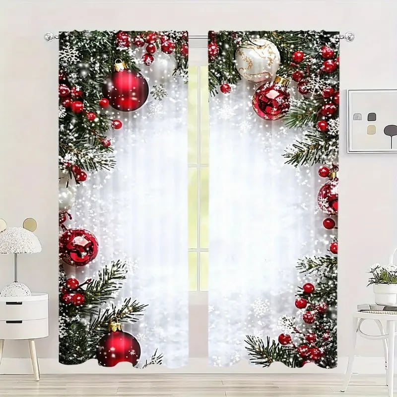 Florisia - Christmas Style Curtains