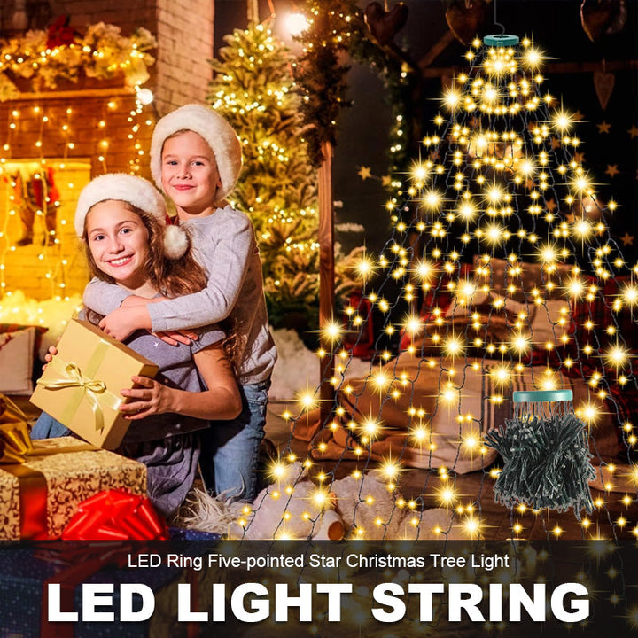 Corenne - LED Cascading Christmas Tree Lights