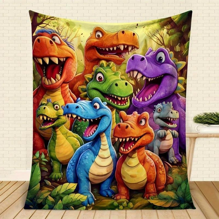 Avrianna - Kids Dinosaur Blanket