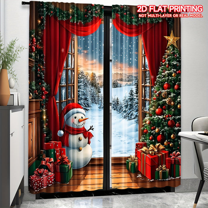 Aurielyn - Christmas Decorative Curtain