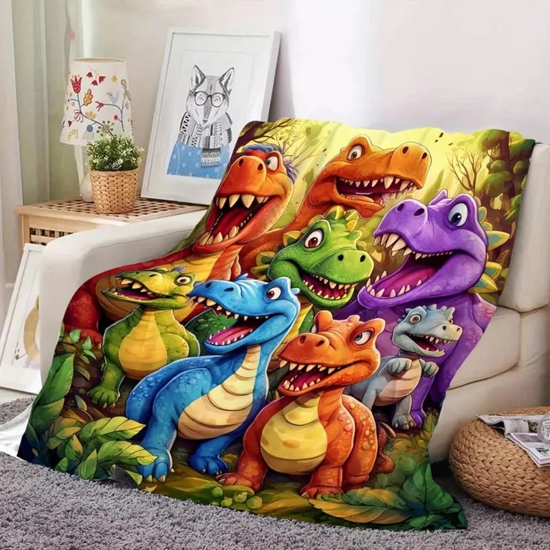 Avrianna - Kids Dinosaur Blanket