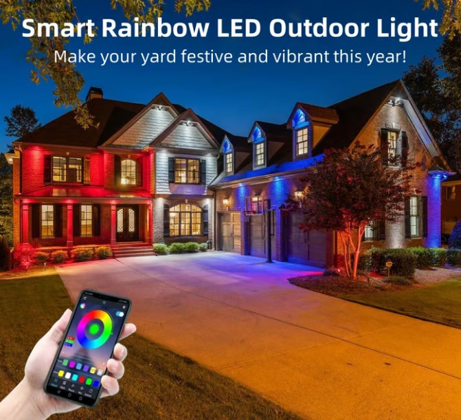 Leah - RGB LED Exterior Lighting