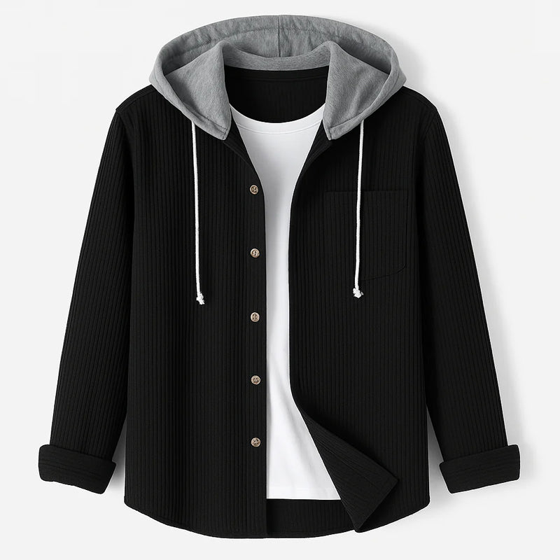 Andrellis - Stylish Casual Hooded Jacket