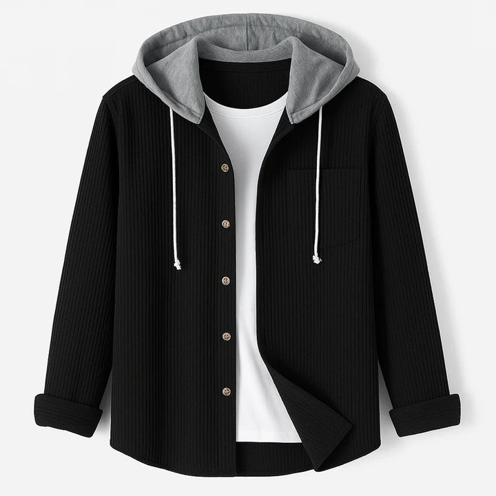 Andrellis - Stylish Casual Hooded Jacket