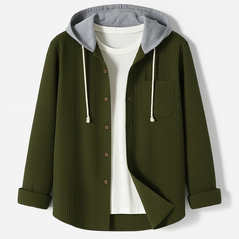 Andrellis - Stylish Casual Hooded Jacket