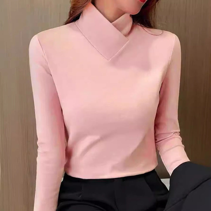 Alenia - Elegant Casual Turtleneck Top