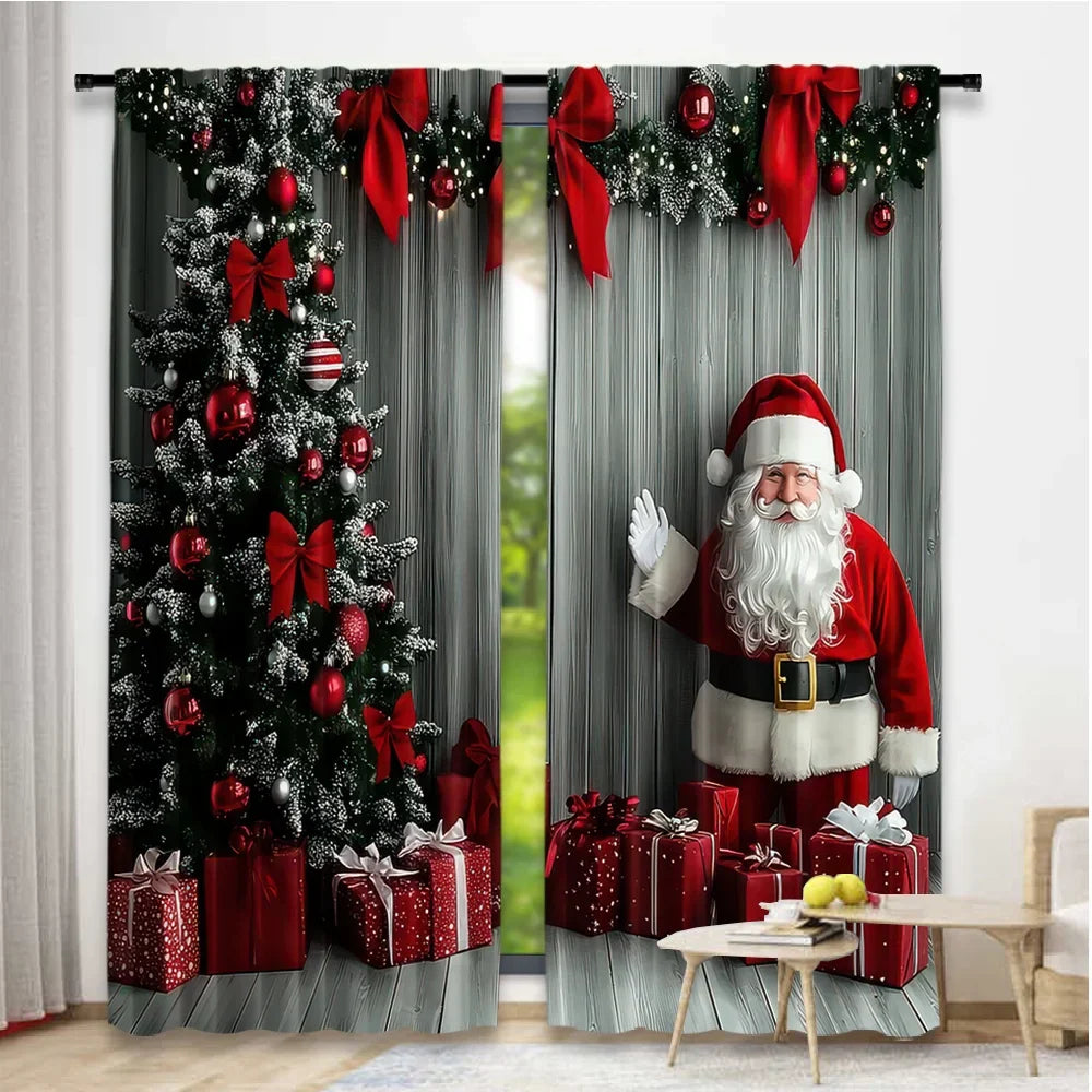 Anirae - Christmas Decorative Curtain