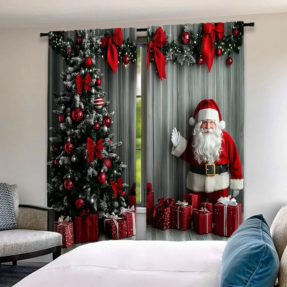 Anirae - Christmas Decorative Curtain