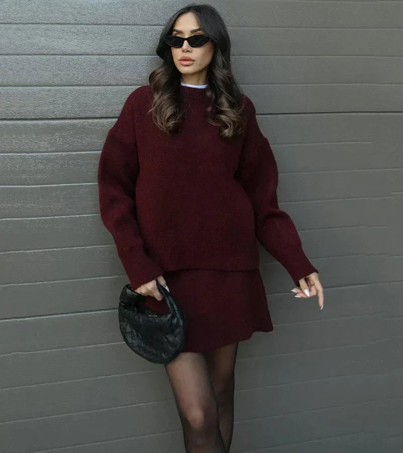 Brenessa - Elegant Casual Two Piece Set