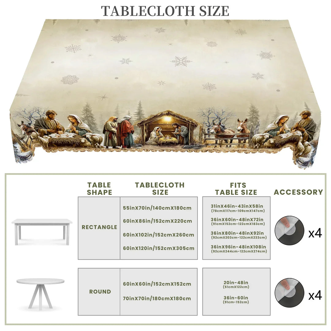 Ashyra - Festive Tablecloth
