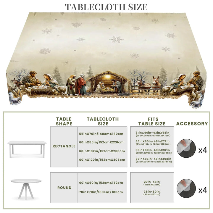 Ashyra - Festive Tablecloth