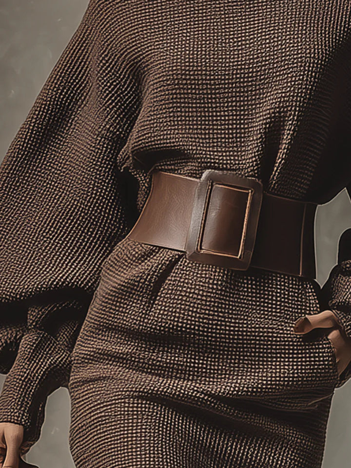 Inyellea - Stylish Casual Sweater Dress