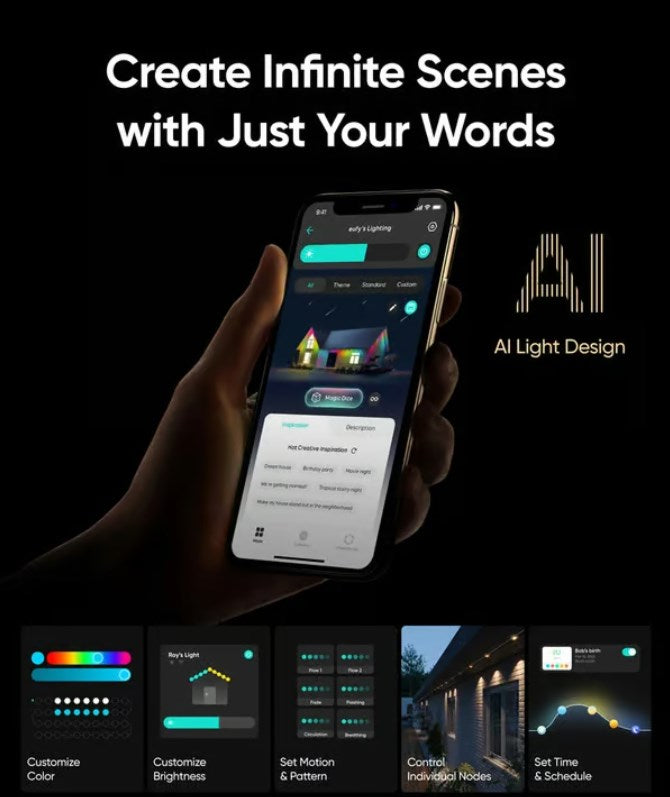 Leah - RGB LED Exterior Lighting