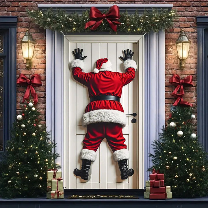 Madeline - Hanging Santa Door Decoration