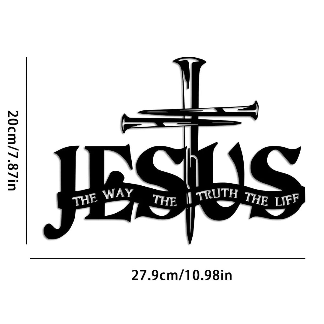 VeritasCross – Wall Cross “The Way, the Truth, the Life”