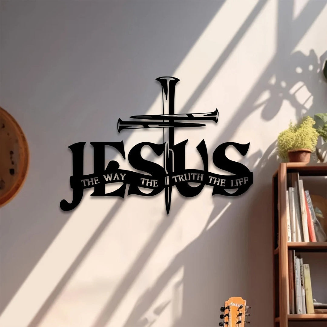 VeritasCross – Wall Cross “The Way, the Truth, the Life”