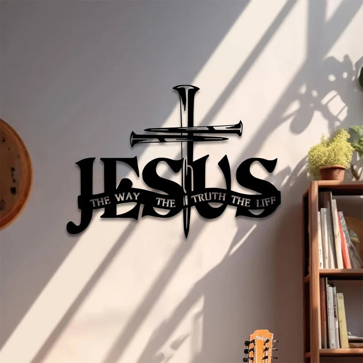 VeritasCross – Wall Cross “The Way, the Truth, the Life”